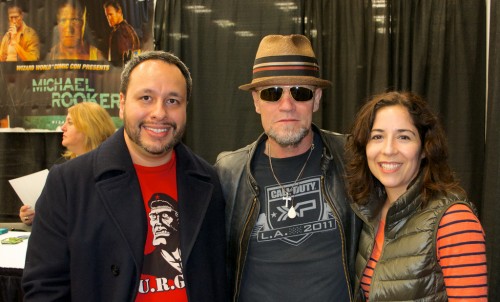 With Michael Rooker!