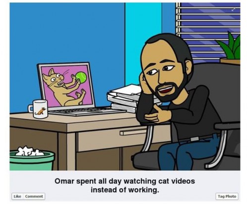 Bitstrips starring Omar